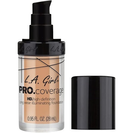 L.A. Girl Pro Coverage Liquid Foundation 0.95 Fluid Ounce GLM643 Porcelain