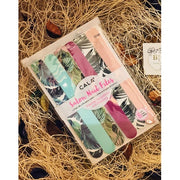 Cala Pink Jungle Nail Files 6 Count - Pack of 6