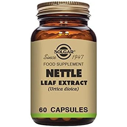 Solgar Nettle Leaf Extract Vegetable Capsules - Rich in Antioxidants - Vegan and Kosher