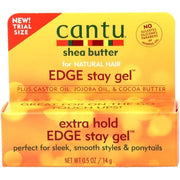 Cantu Shea Butter Edge Stay Gel Extra Hold 0.5 Ounce