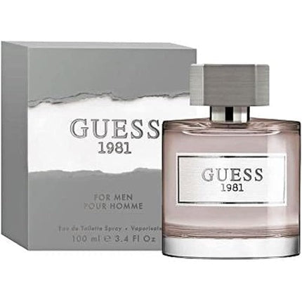Guess 1981 For Men Eau De Toilette 100ml Spray