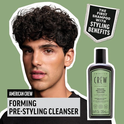 American Crew Forming Pre-Styling Curl Enhancer Shampoo for Men's Hair