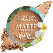 Physicians Formula Matte Monoi Butter Bronzer with Monoi and Murumuru Butter Water-Resistant Vegan 1 Count