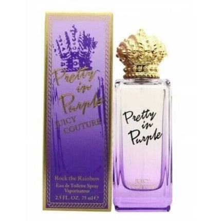 Juicy Couture Pretty in Purple 75ml EDT Spray Vials New Boxed - Not Sealed