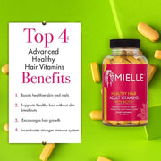 Mielle Organics Adult Healthy Hair Formula Vitamins with Biotin 60 Count