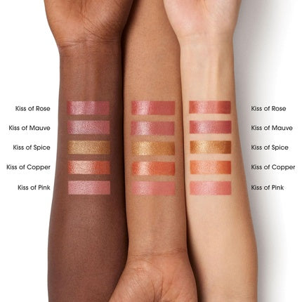 bareMinerals Complexion Rescue Liquid Blonzer Blush Bronzer Hybrid Sun-Kissed Glow Buildable Face Cheeks Gel-Cream Vegan Kiss of Rose 0.5 Ounce