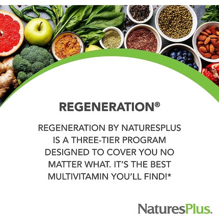 NaturesPlus Regeneration Multivitamin with Botanical Extracts Minerals & Antioxidants 90 Softgels