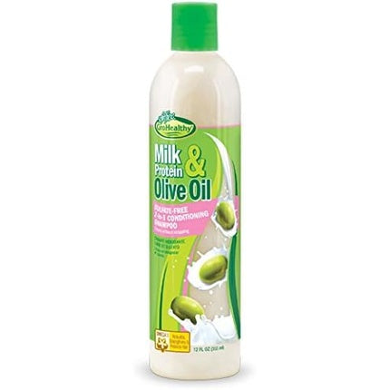 Sofn Free Gro Healthy Milk Protein Olive Oil 2-in-1 Conditioning Shampoo 355ml