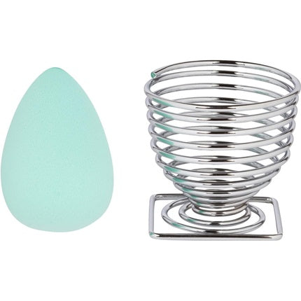 Cala Mint Teardrop Sponge and Stand
