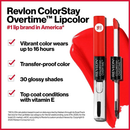 Revlon Colorstay Overtime Lipcolor 220 Mulberry 2ml