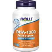 NOW Foods DHA-1000 Brain Support Softgels 90