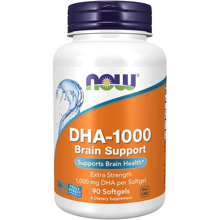 NOW Foods DHA-1000 Brain Support Softgels 90