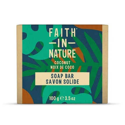 Natural Coconut Soap Vegan and Cruelty-Free Without SLS and Parabens 100g