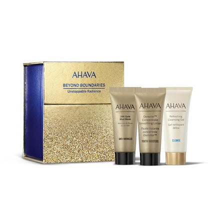 Ahava Unstoppable Radiance Gift Set with Crystal Osmoter Smoothing Lotion