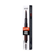 Kiss NY Top Brow Fine Precise Eyebrow Pencil Deep Dark Brown KBSP05