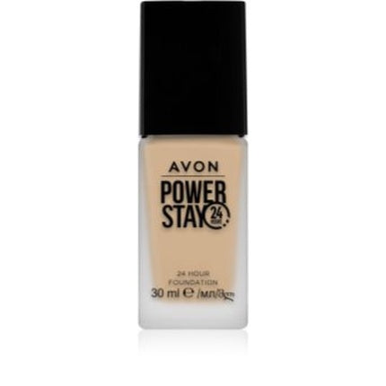 Avon Power Stay 24h Foundation - Long-Lasting Matte Finish, 30 Ml