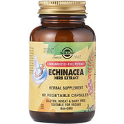 Solgar Standardized Full Potency Echinacea Herb Extract 60 Vegetable Capsules