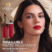 L'Oreal Paris Liquid Lipstick Intense Colour Longwear Matte Formula