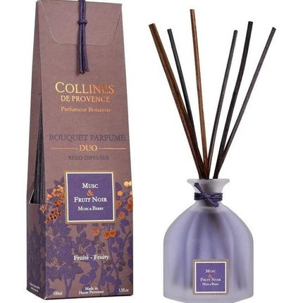 Musk and Black Fruit Scented Bouquet 100ml Glass