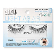 ARDELL Light As Air 522 False Eyelashes with Bonus DUO Adhesive 1g Clear