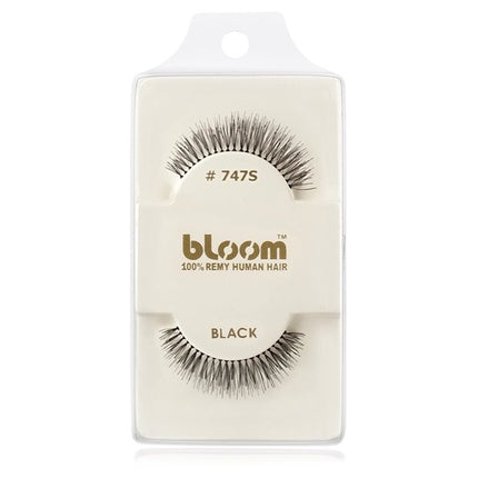Bloom Natural False Eyelashes in Black - 1 cm