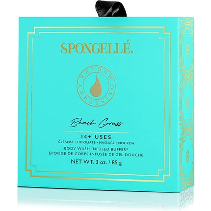 Spongelle Boxed Flower Shower Body Wash Infused Buffer Beach Grass