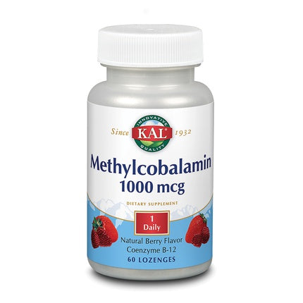 Kal Methylcobalamin 1000Mcg 60 Comp Sublingual Fresa