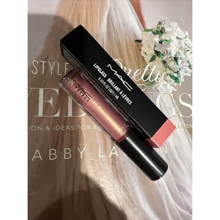 MAC Cosmetics Lipglass 303 Nymphette 0.10 oz - Authentic