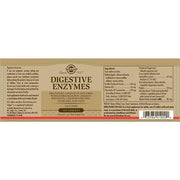 Solgar Digestive Enzymes Tablets Increase Nutrient Absorption Holistic Digestion Support Gluten Free 100 Count