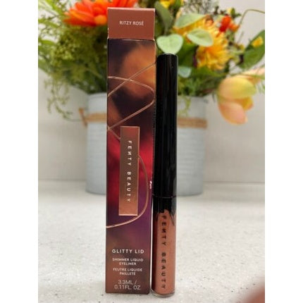 Fenty Beauty Glitty Lid Shimmer Liquid Eyeliner Ritzy Rose 3.3ml