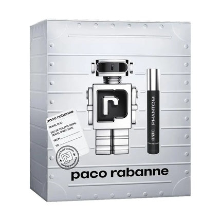 Paco Rabanne Phantom Eau De Toilette Spray 100ml + Eau De Toilette Spray 20ml Set