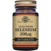 Solgar Yeast Bound Selenium 200mcg Tablets - Immunity Support Maintain Normal Thyroid Function and Healthy Hair and Nails Vegan and Kosher