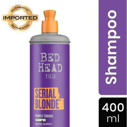 Bed Head Serial Blonde Purple Toning Shampoo 400ml