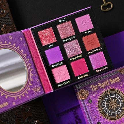 RUDE The Spell Book Smooth and Blendable Eyeshadow Palette Passion