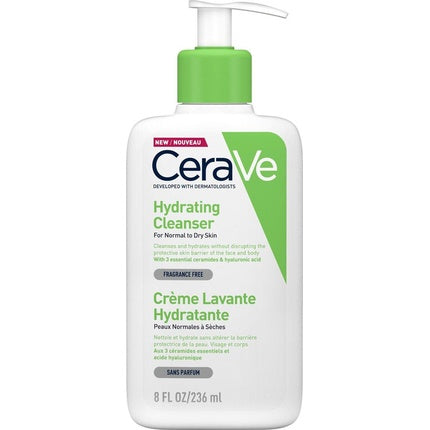 Cerave Hydrating Cleanser 236ml Hydrating Facial Cleanser