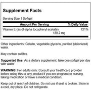 Swanson Vitamin E 400 IU 60 Softgels