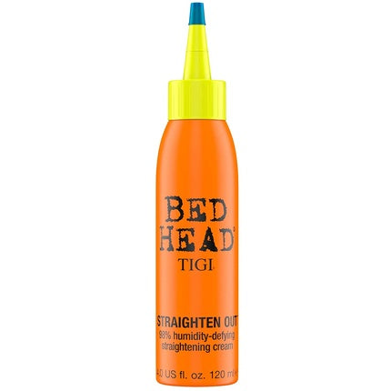 TIGI Bed Head Straighten Out 98% Humidity Defying Straightening Cream for Unisex 4oz