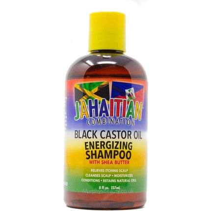 Black Castor Oil Energizing Shampoo 8oz 237ml