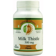 Nutri-Force Milk Thistle 500mg 60 Capsules