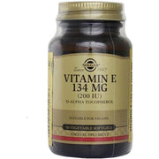 Solgar Natural Source Vitamin E 134mg Vegetable Softgels
