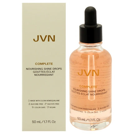 Jvn Complete Nourishing Shine Drops - 1.7 Oz Oil