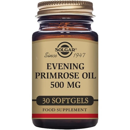 Solgar Evening Primrose Oil 500mg Softgels with Omega-6 and GLA 30 Capsules