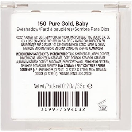 Almay Shadow Squad Pure Gold Eyeshadow Palette 0.12 Ounce