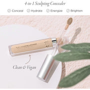 Pur Cosmetics 4-In-1 Sculpting Concealer Ln6 for Women 0.13 Oz