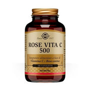 Solgar Rose Vita C 500 Vitamin C Supplement with Rosehip 100 Tablets