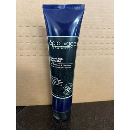 Eprouvage Men's Natural Hold Styling Gel for Thickness & Definition 5 Ounces