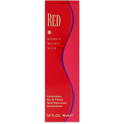 Giorgio Beverly Hills Red Eau De Toilette Spray 90ml
