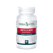 Black Blueberry Erba Vita Herbal Supplement 60 Capsules