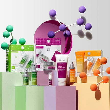 Murad The Derm Report on Smoothing and Quenching Skin Hydration Set Skincare Gift Set - Worth £119