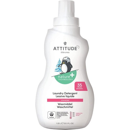 Attitude Laundry Detergent, Plant And Mineral-Based Ingredients, Vegan Cleaning